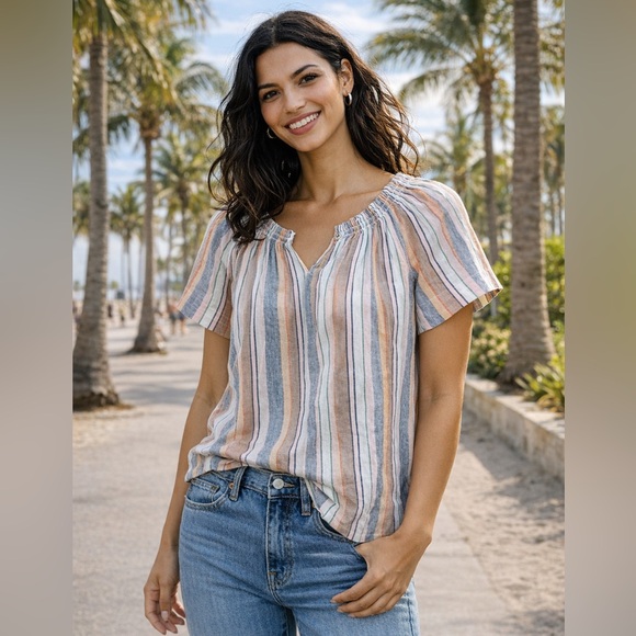 Rungolee Tops - Rungolee Savannah Cotton Blouse | XS (runs generous per brand)